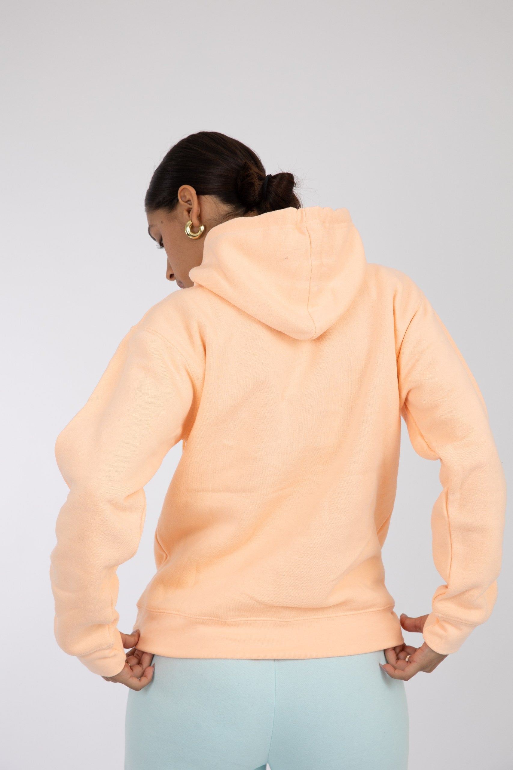 Adult Hoodie Heather Pastel Pink