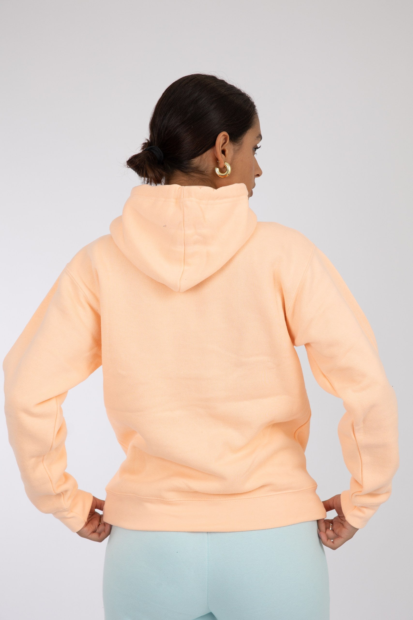 Adult Hoodie Heather Pastel Pink