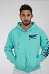 Adult Zipper Hoodie Seafoam