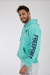 Adult Zipper Hoodie Seafoam