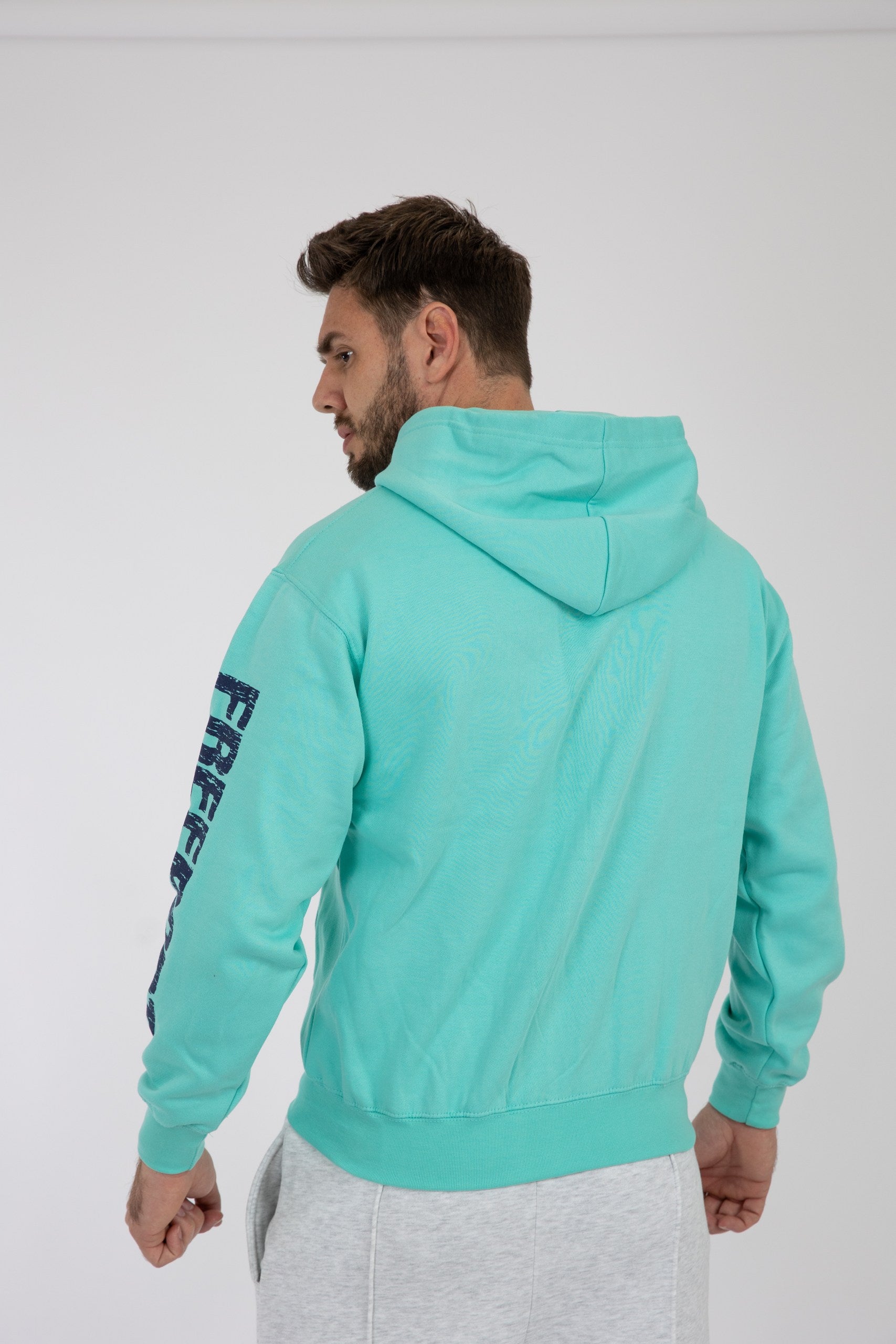 Adult Zipper Hoodie Seafoam
