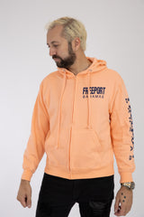 Adult Solid Zipper Hoodie Terracotta