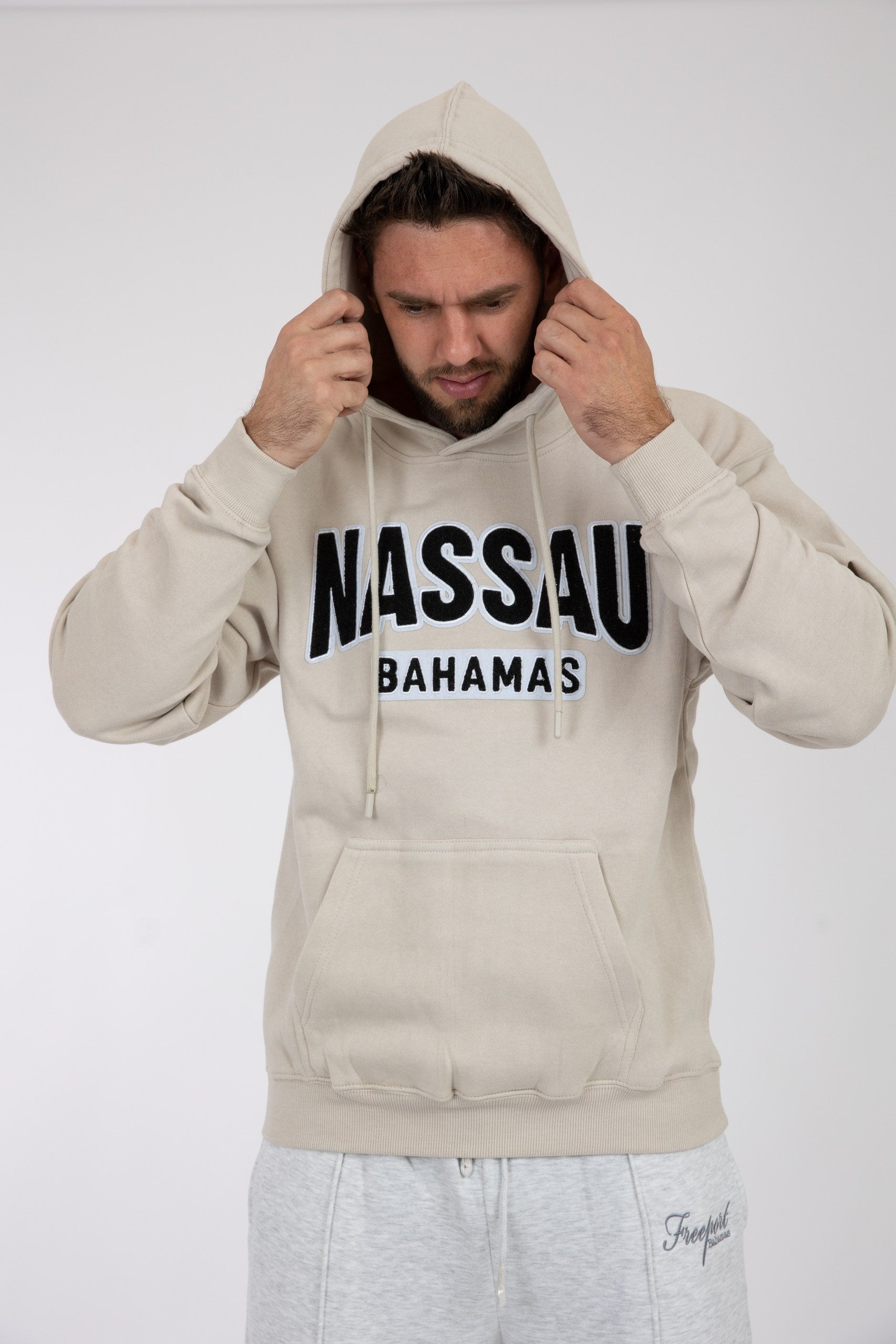 Adult Solid Hoodie Heather Graphite