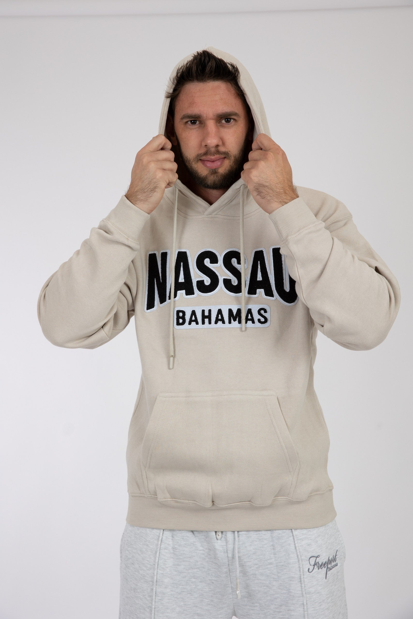 Adult Solid Hoodie Heather Graphite