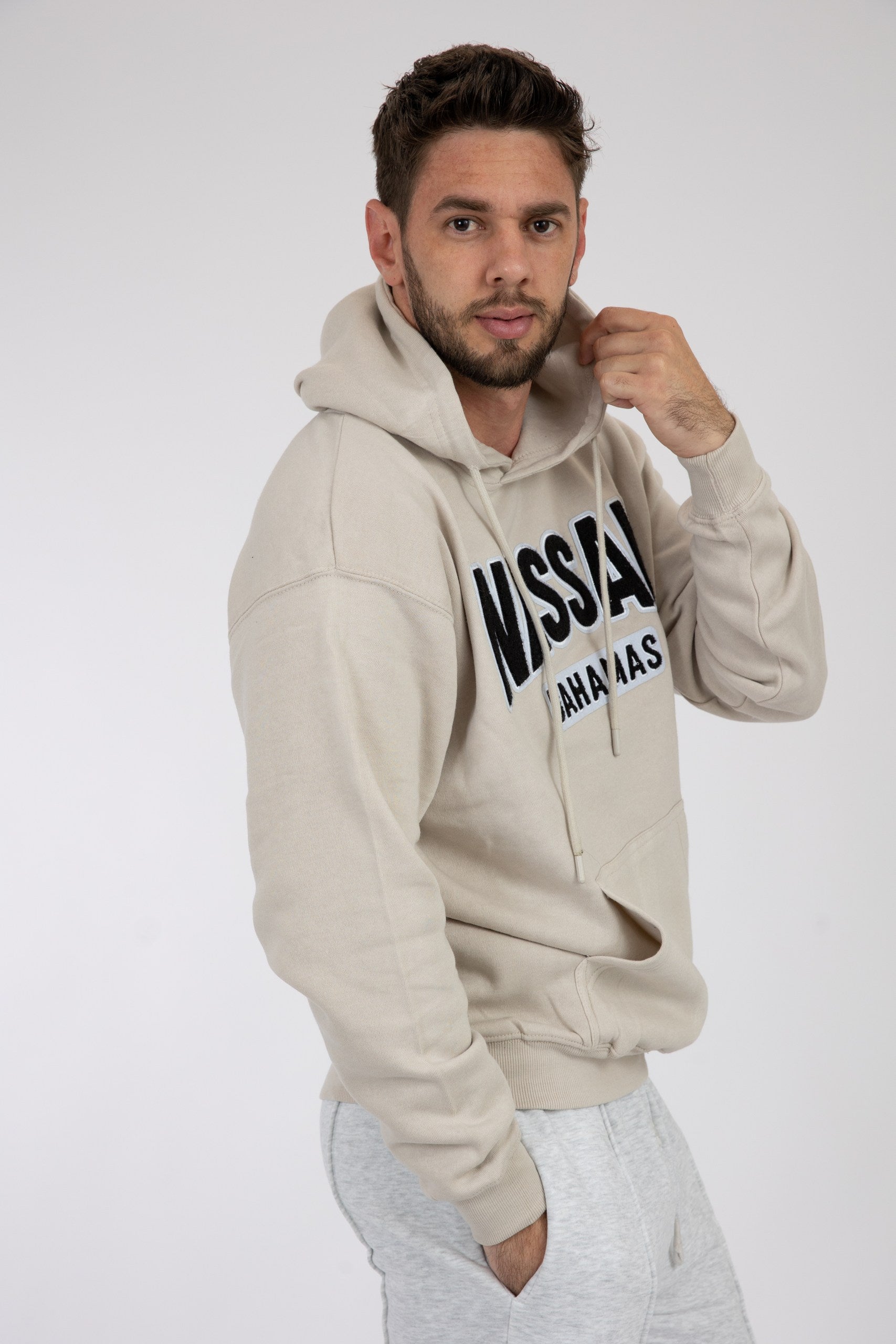 Adult Solid Hoodie Heather Graphite