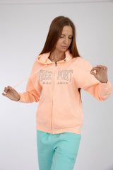 Adult Zipper Hoodie Melon