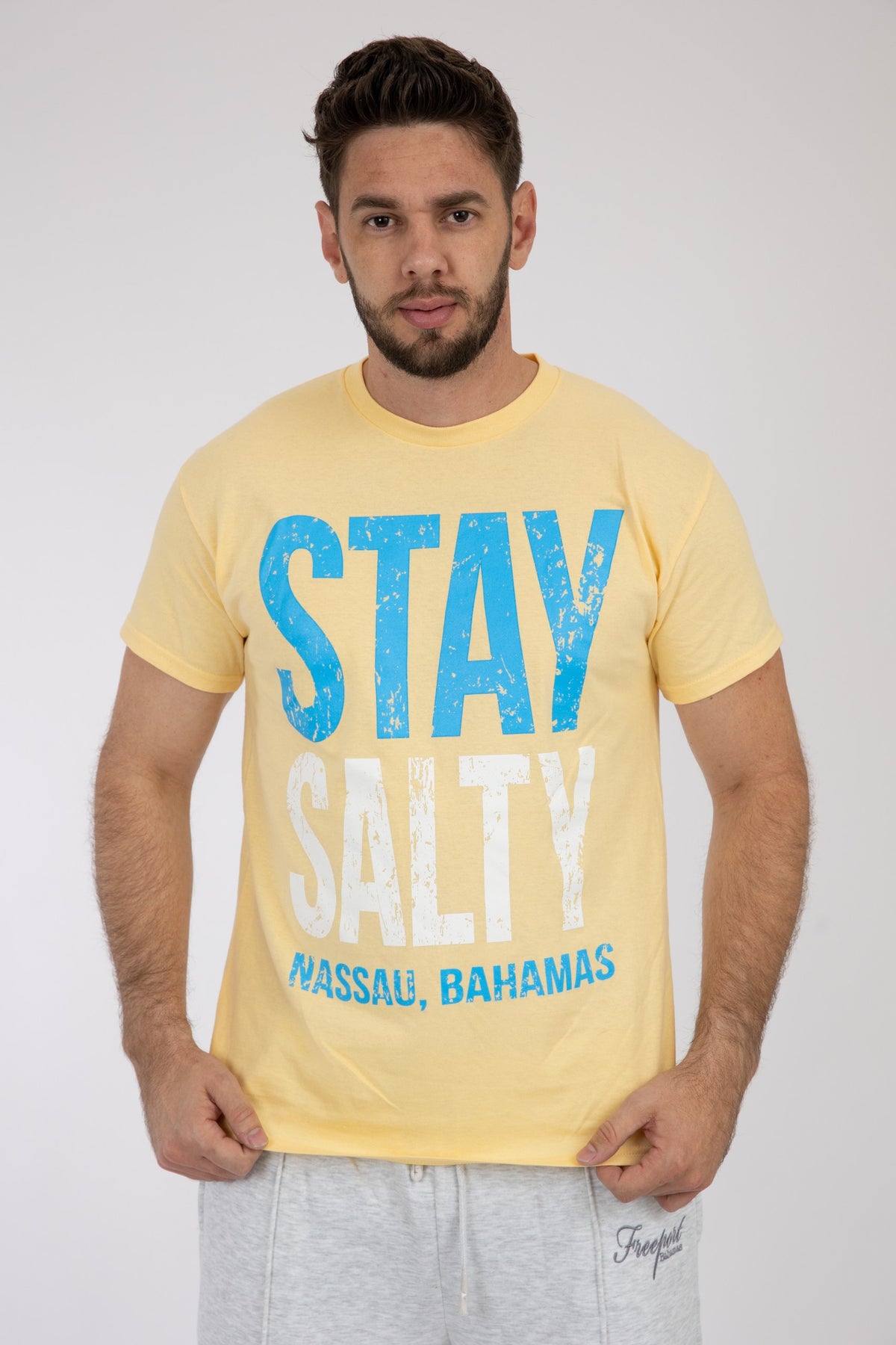 Adult Solid T-Shirts Sand