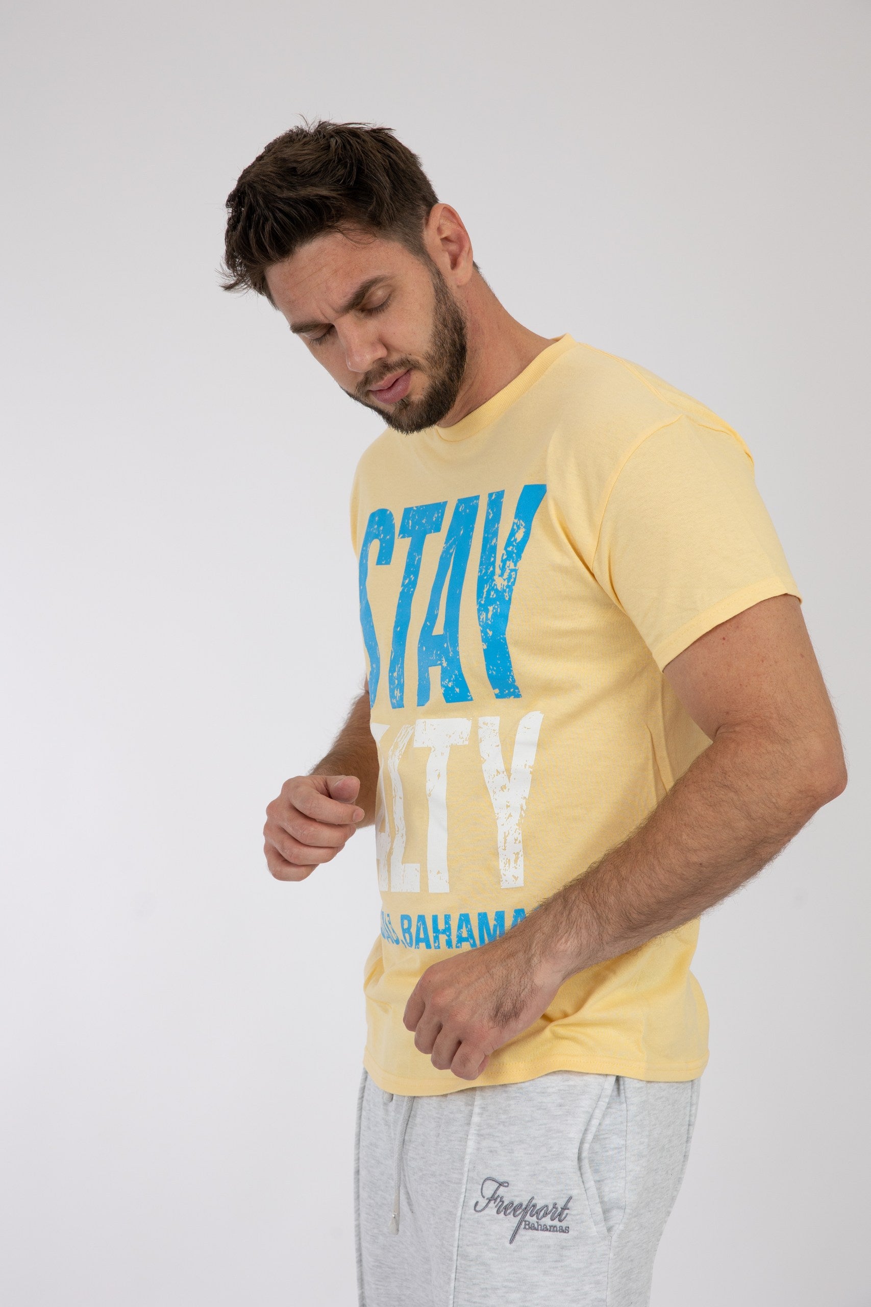 Adult Solid T-Shirts Sand