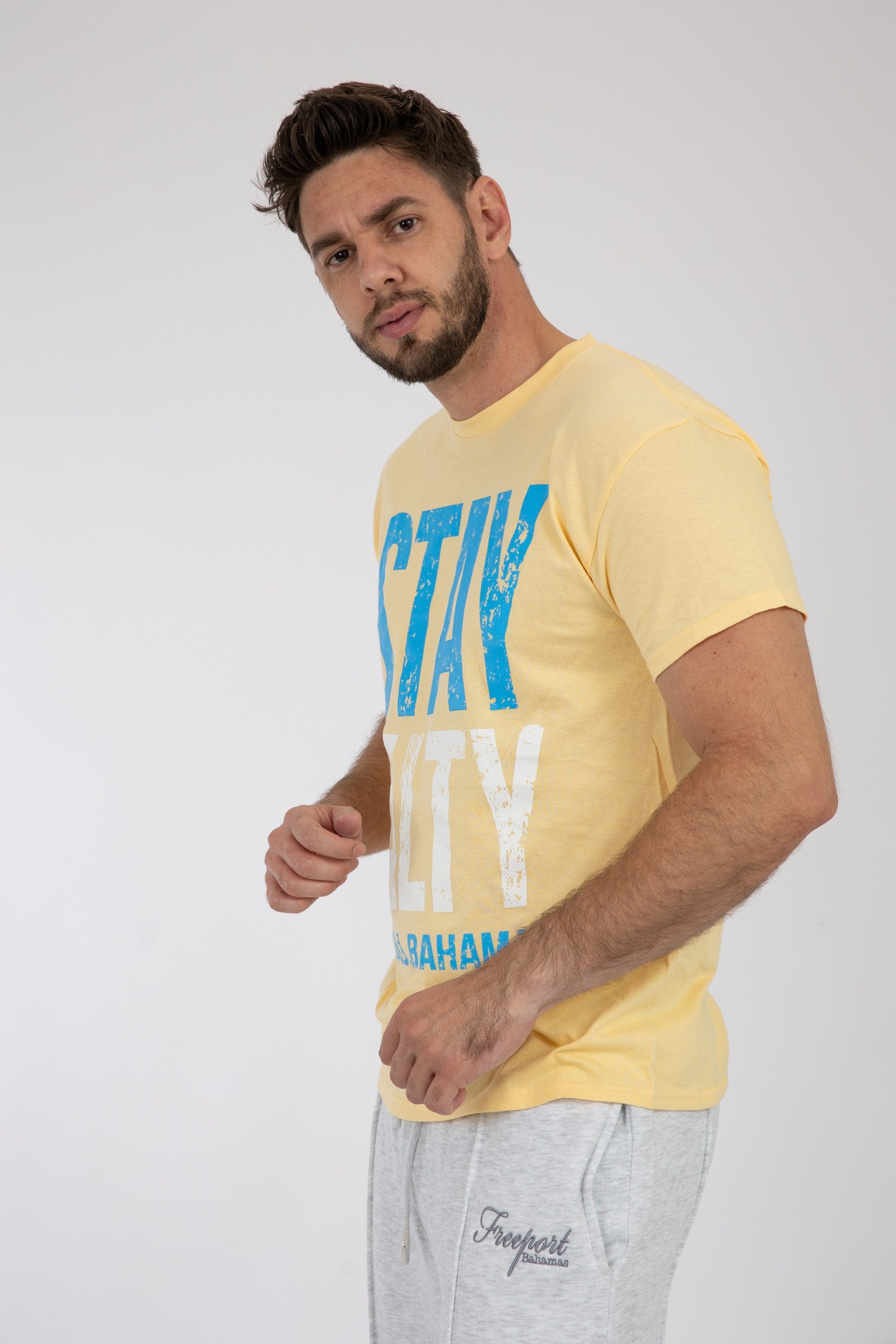 Adult Solid T-Shirts Sand