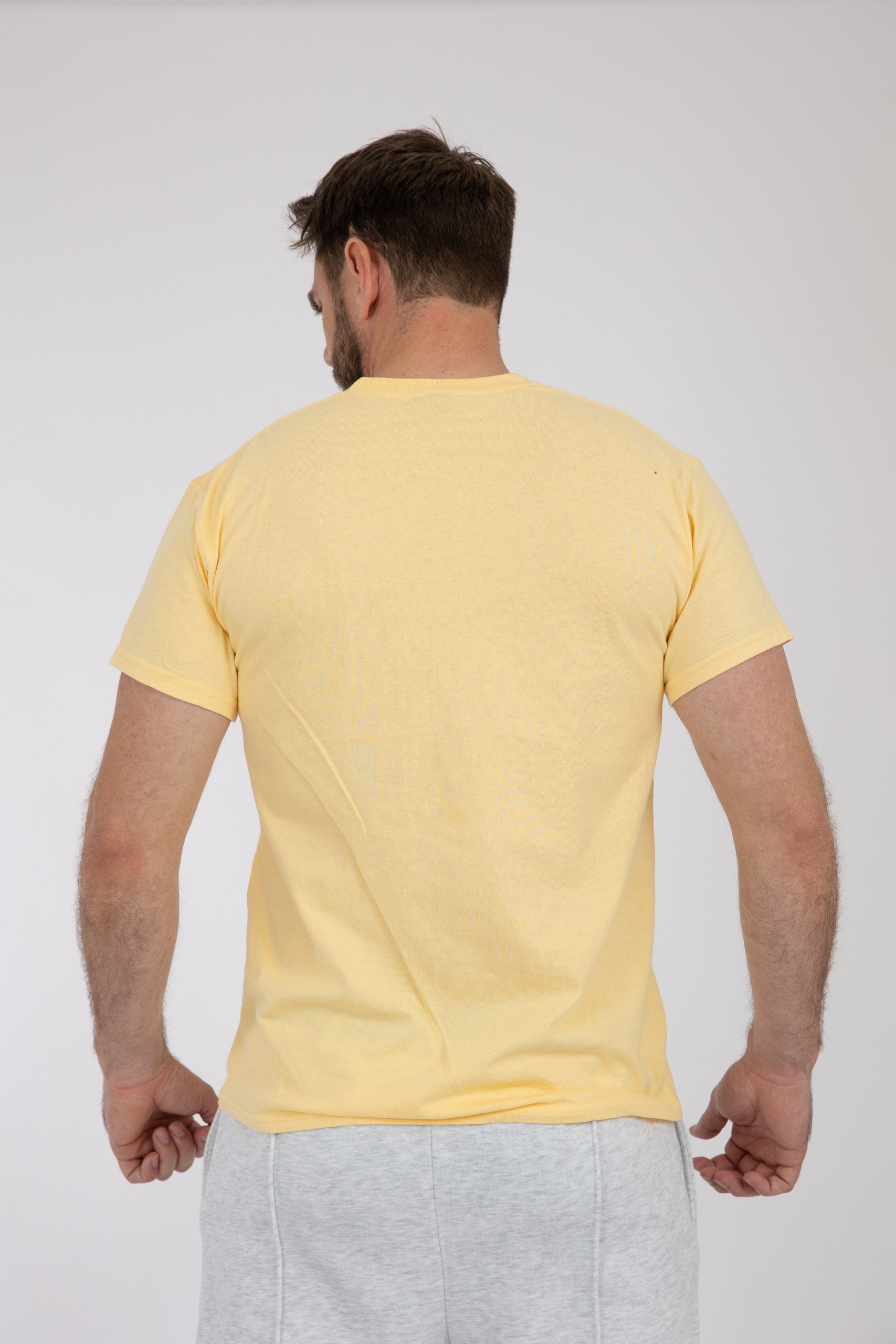 Adult Solid T-Shirts Sand