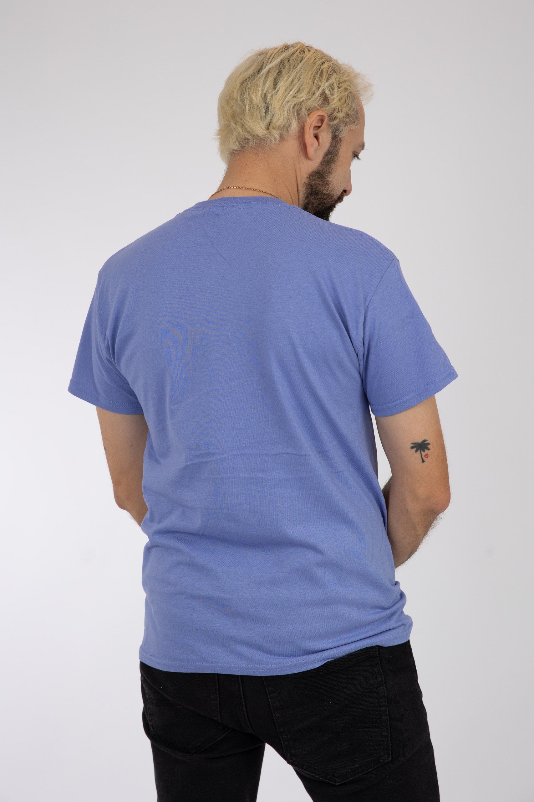Adult Solid T-Shirts Violet