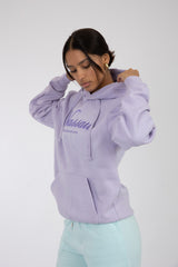 Adult Solid Hoodie Heather Purple