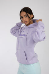 Adult Solid Hoodie Heather Purple