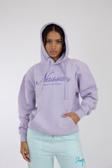 Adult Solid Hoodie Heather Purple