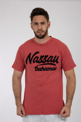 Adult Solid T-Shirts Paprika