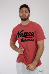 Adult Solid T-Shirts Paprika