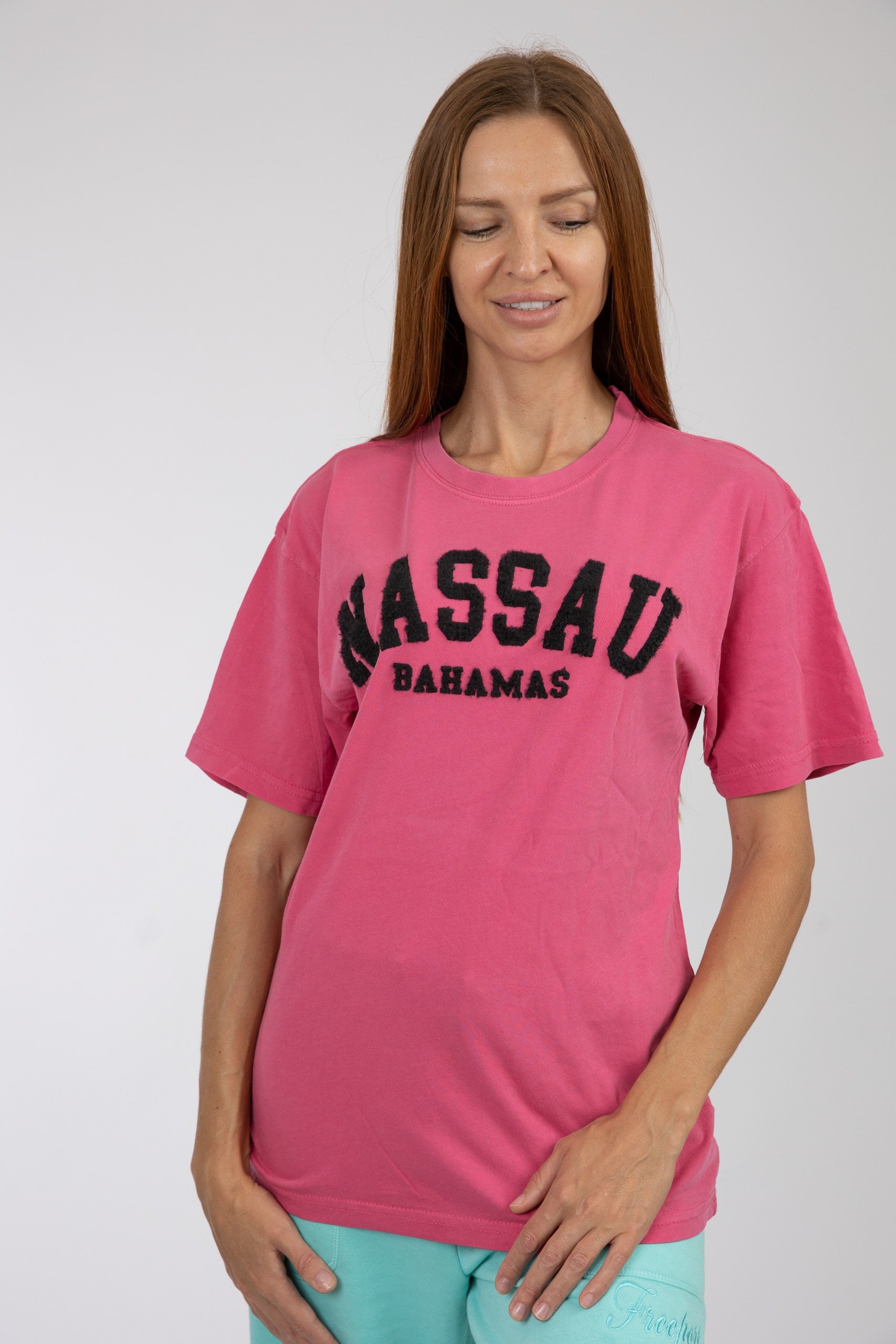 Adult Solid T-Shirts Azalea