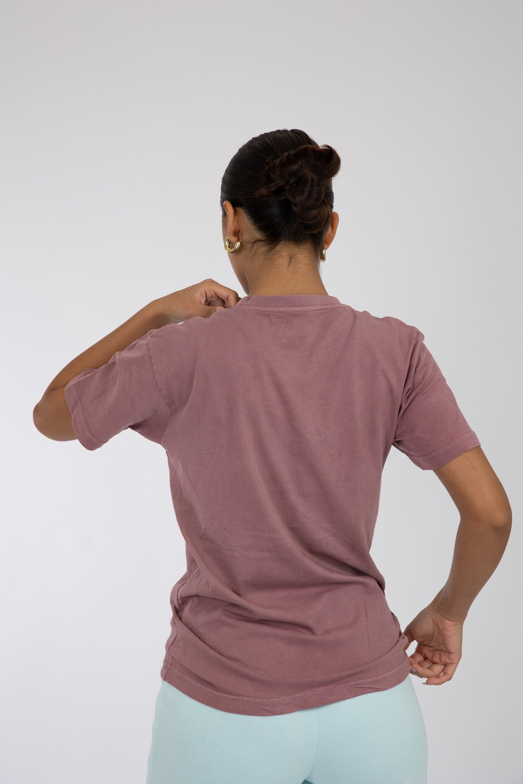 Adult Solid T-Shirts Brick