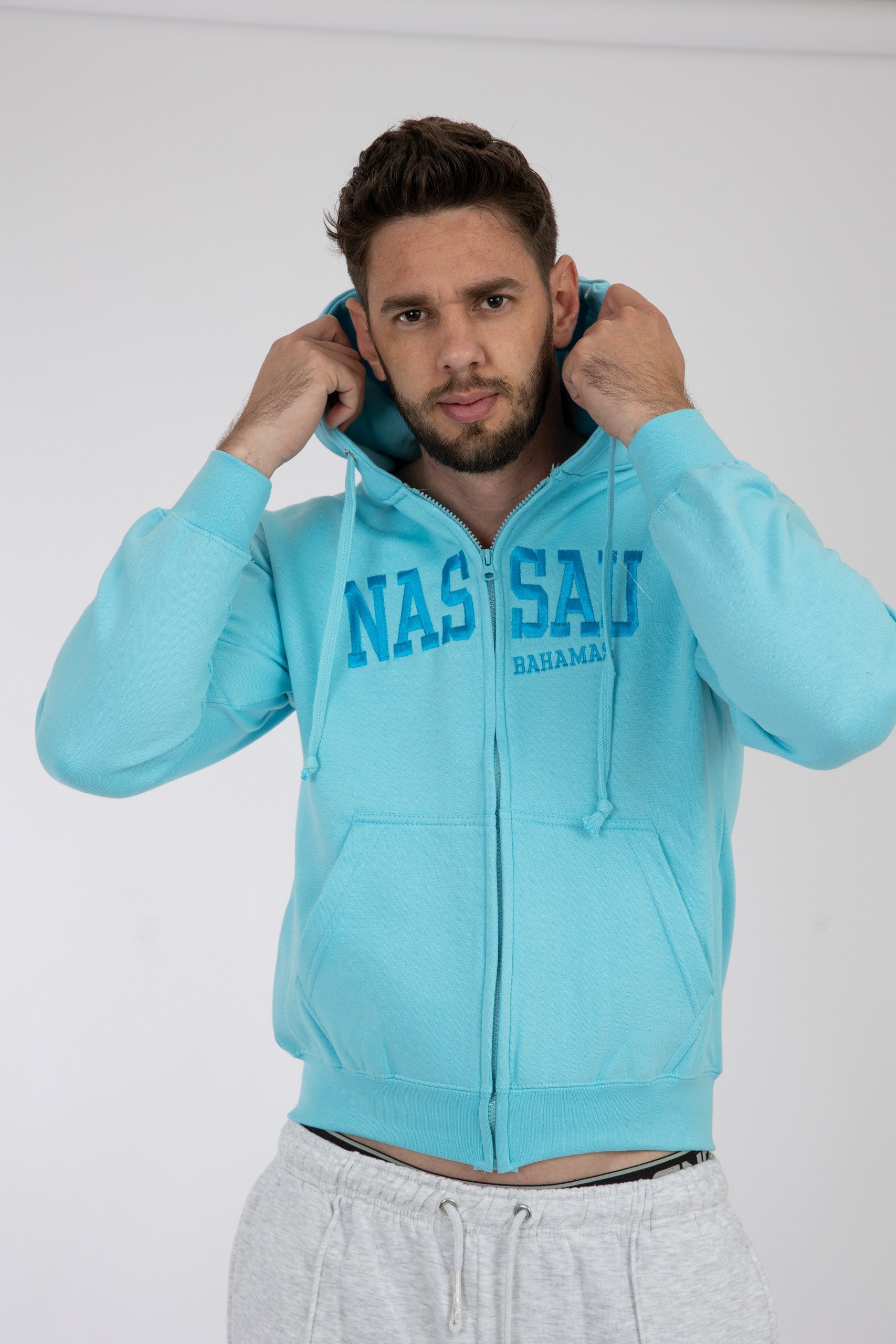 Adult Hoodie Mystic Blue
