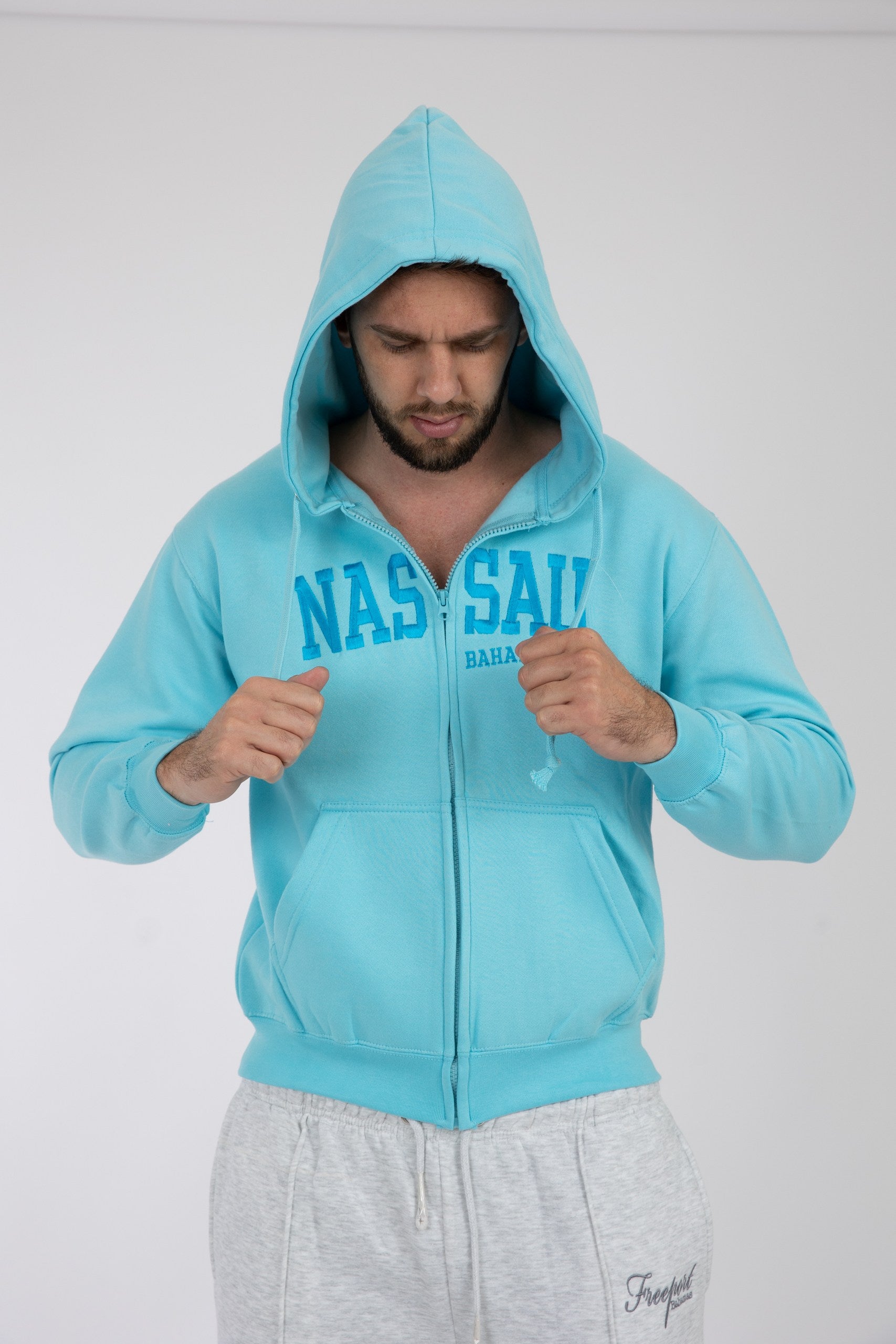 Adult Hoodie Mystic Blue