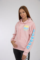 Adult Hoodie Smoke Pink