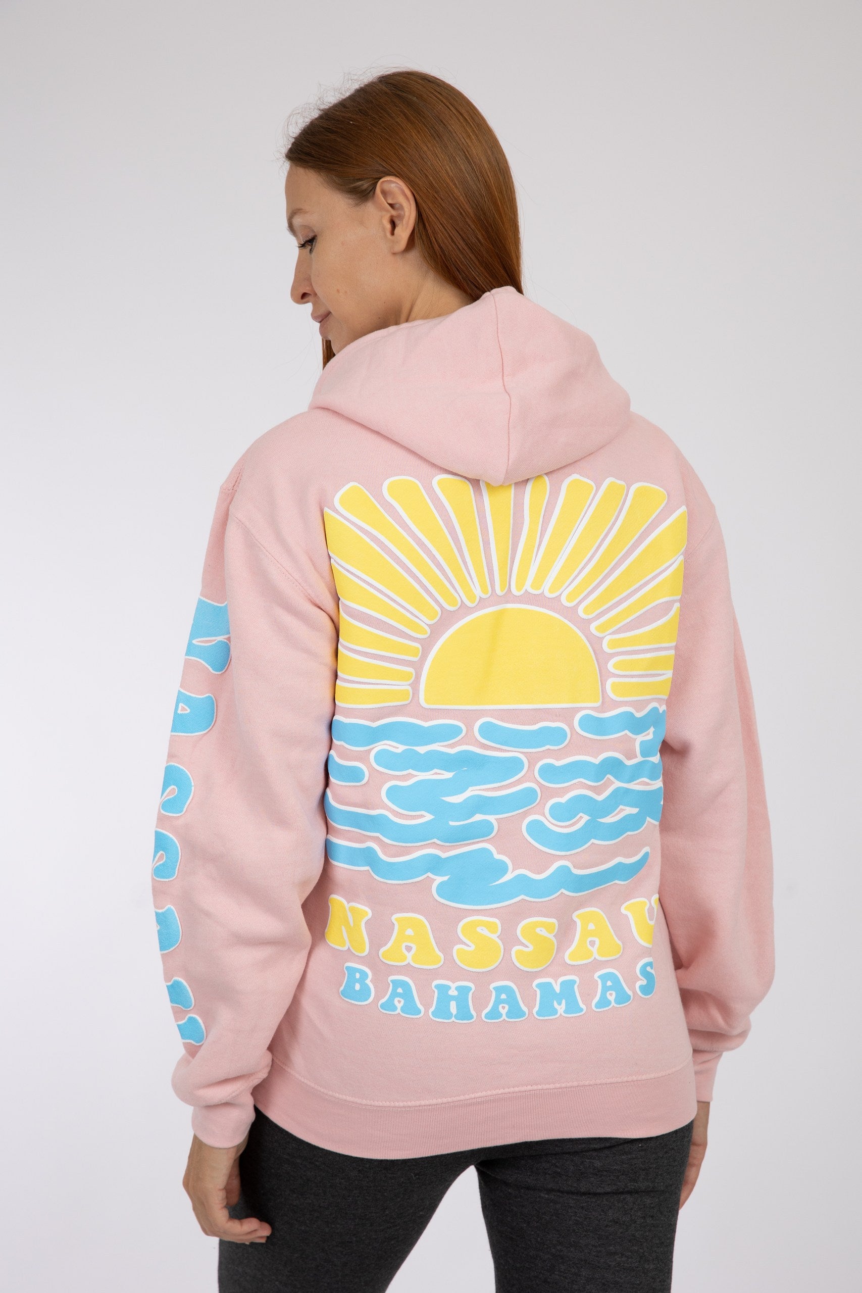 Adult Hoodie Smoke Pink