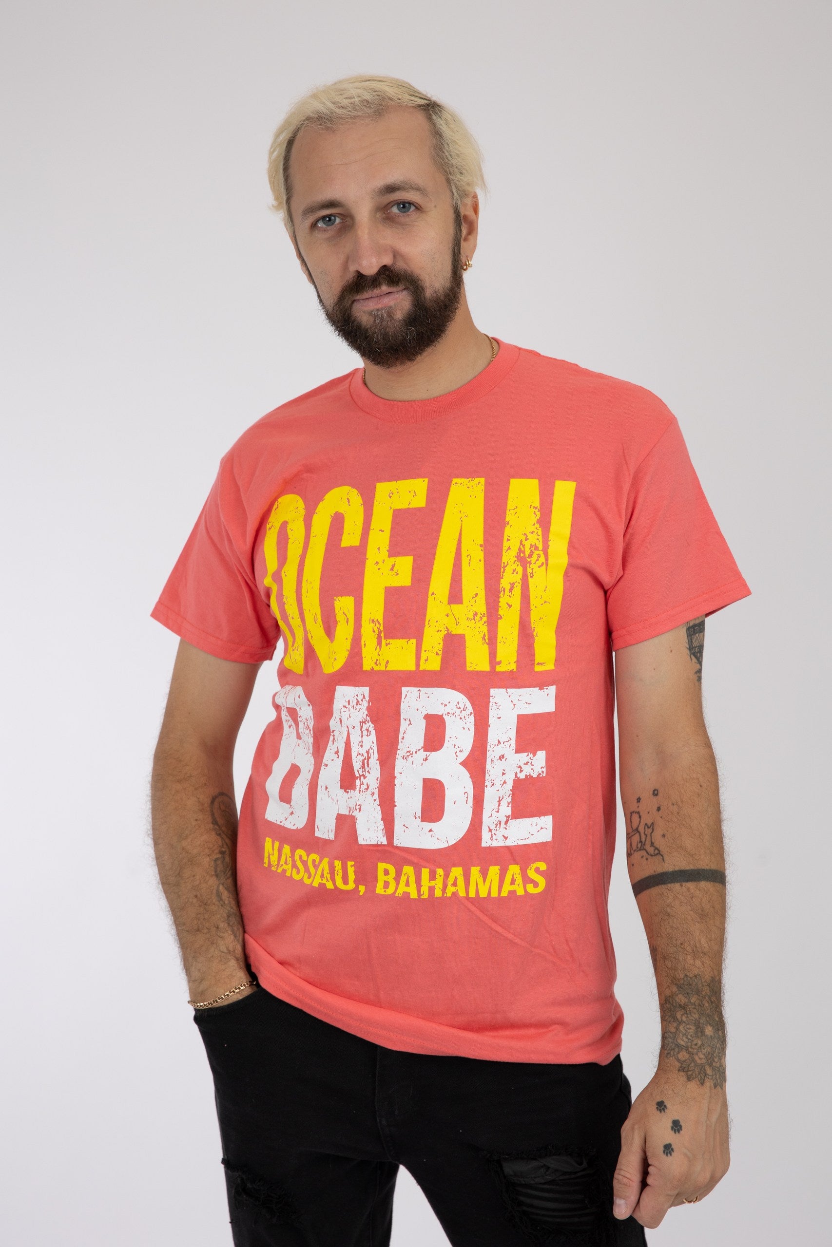 Adult Solid T-Shirts Forest Orange