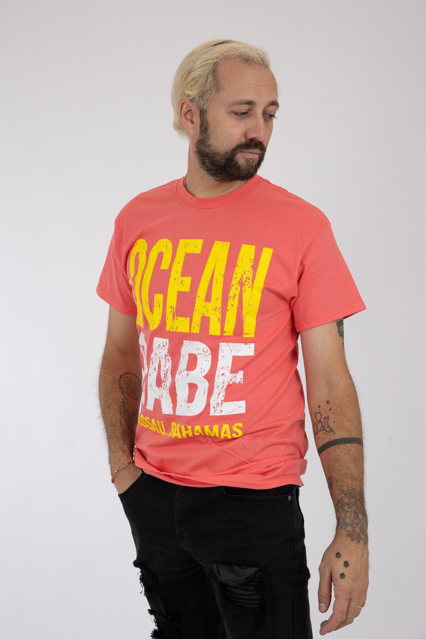 Adult Solid T-Shirts Forest Orange