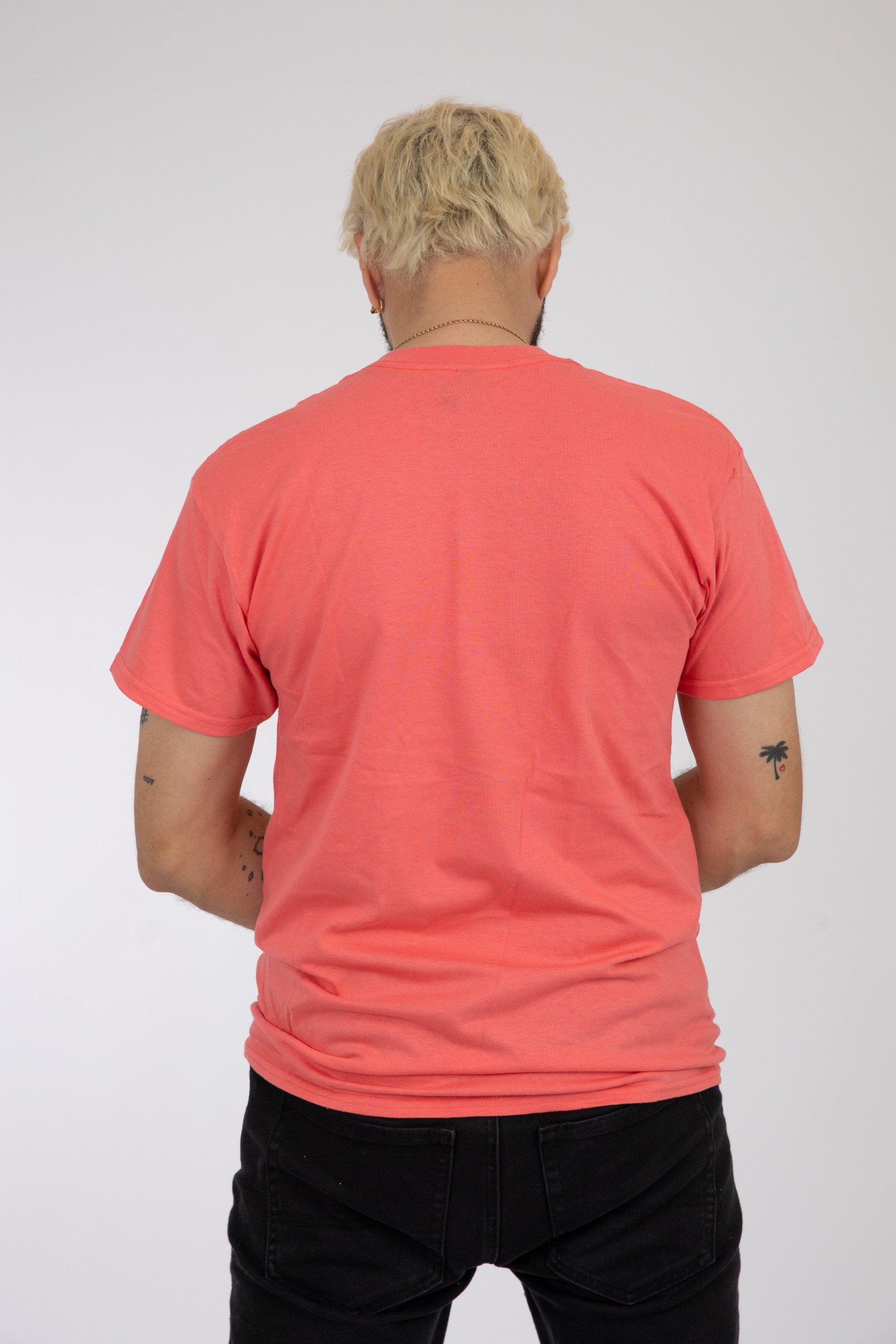 Adult Solid T-Shirts Forest Orange