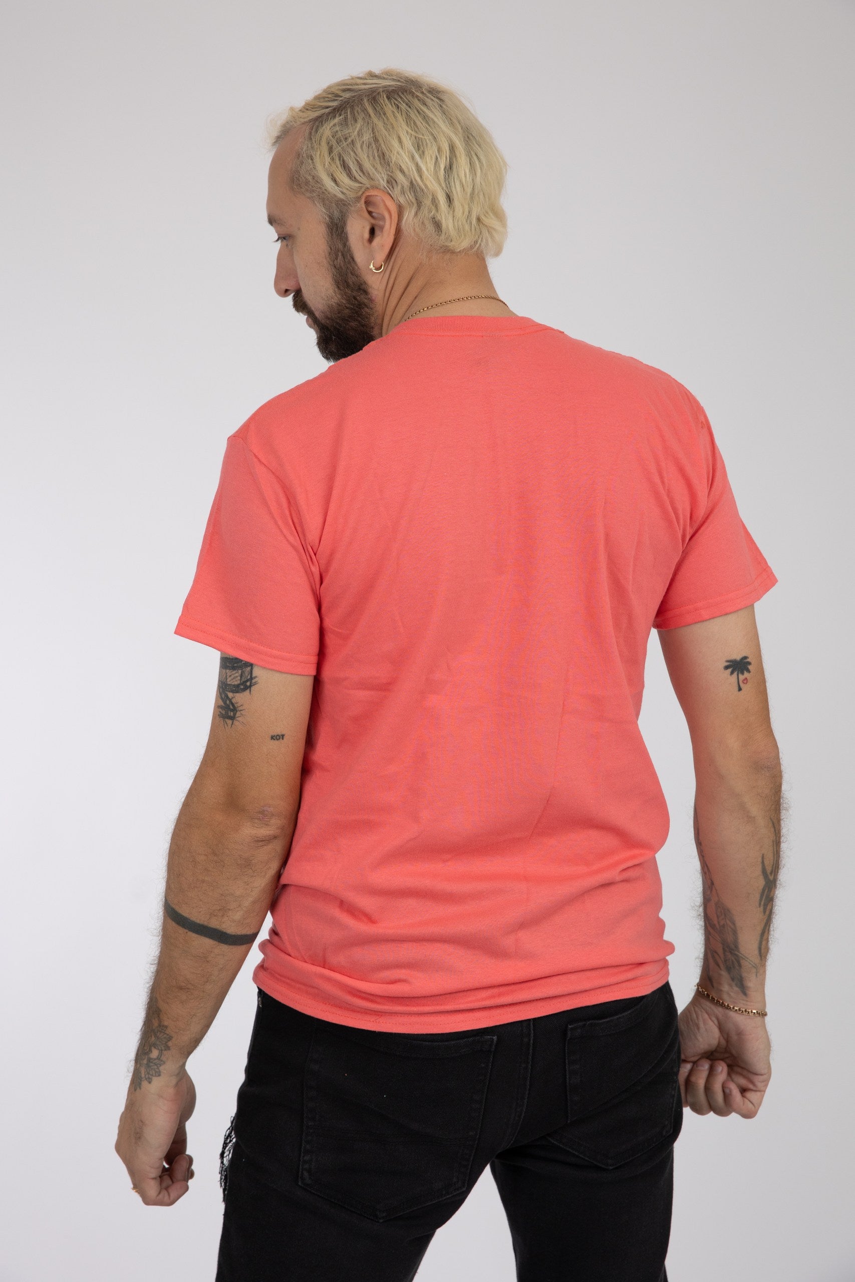 Adult Solid T-Shirts Forest Orange