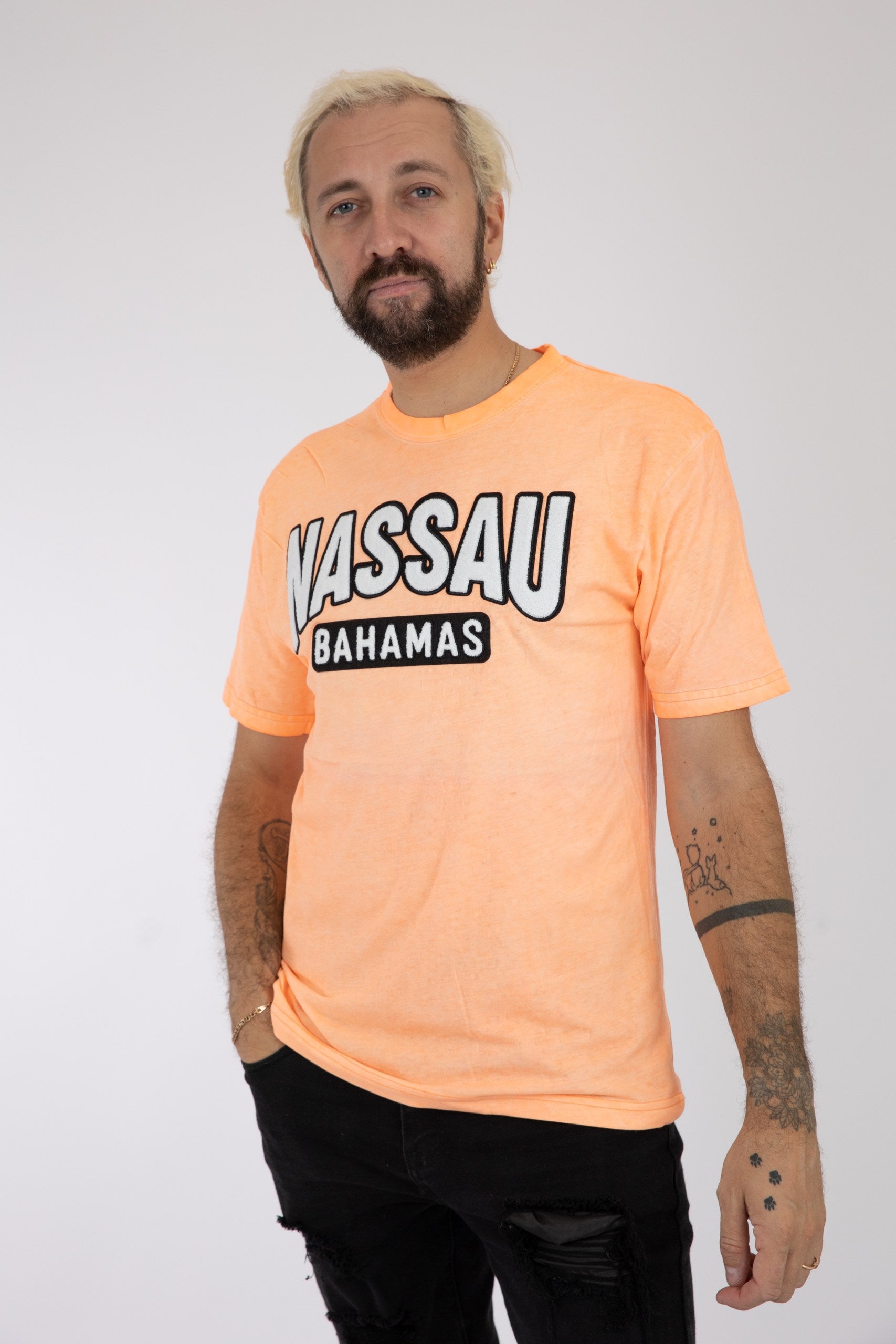 Adult Solid T-shirt Melon