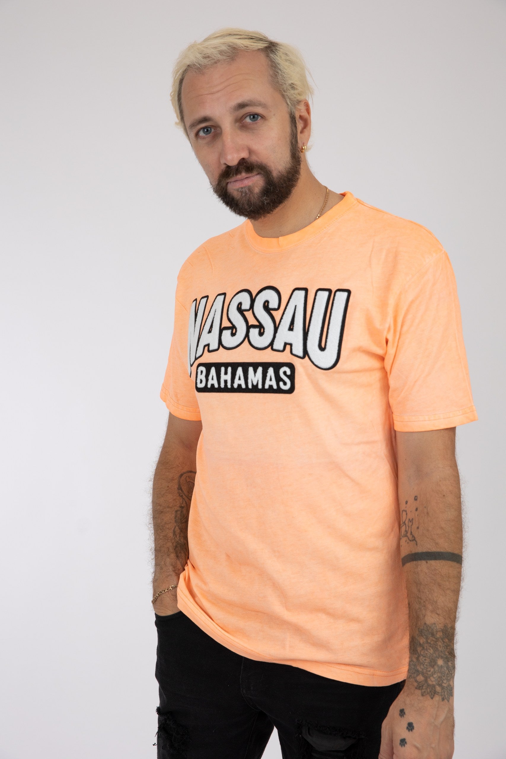 Adult Solid T-shirt Melon