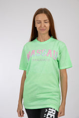 Adult Solid T-Shirts Mint Green