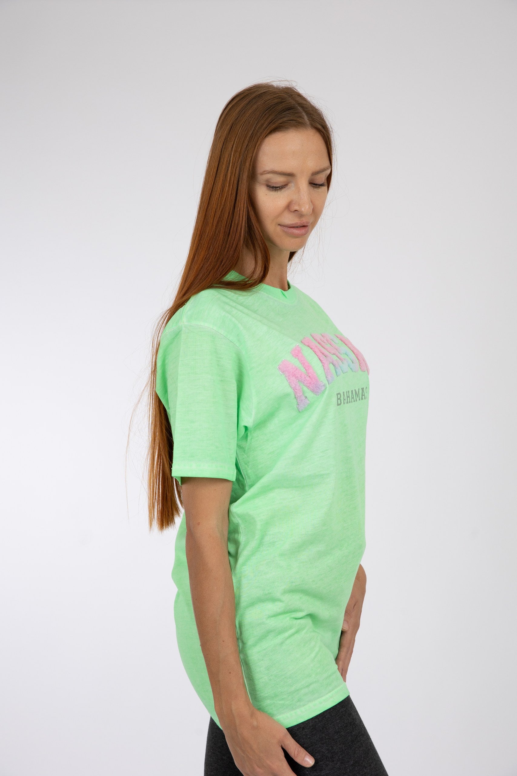 Adult Solid T-Shirts Mint Green