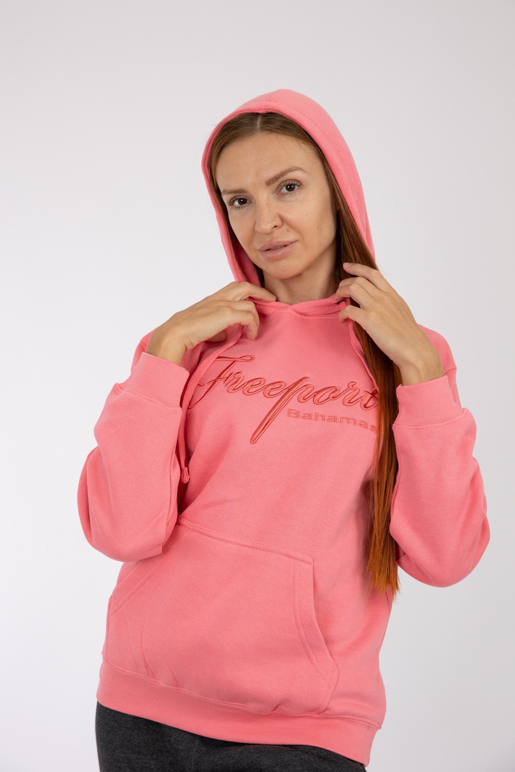 Adult Solid Hoodie Paprika