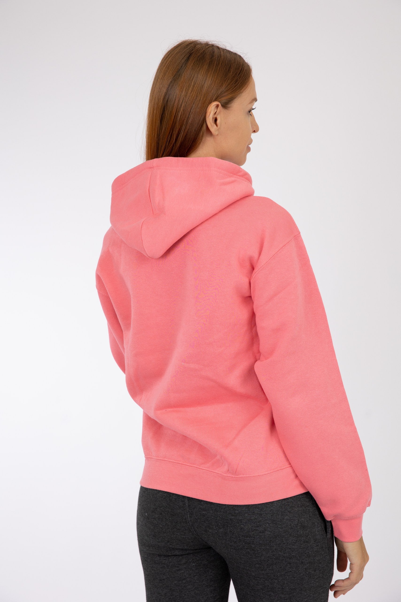 Adult Solid Hoodie Paprika
