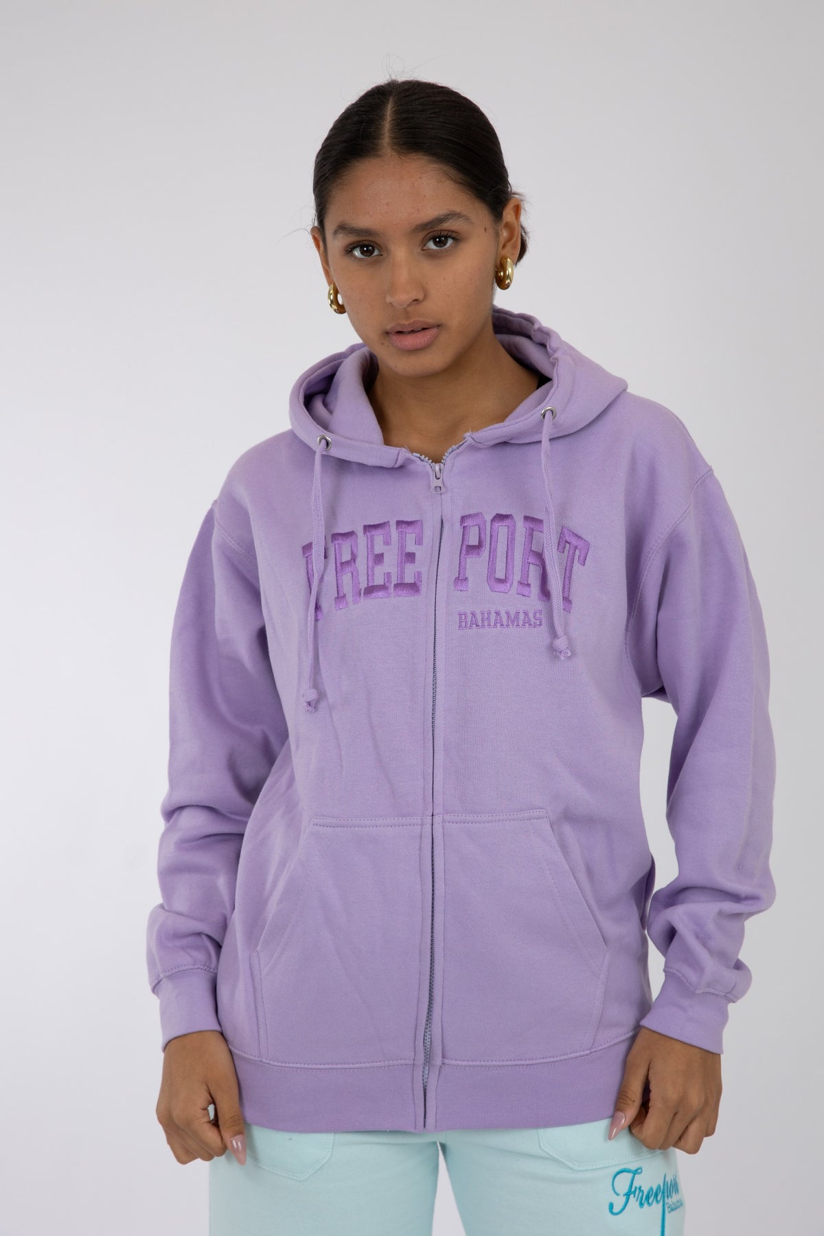 Adult Zipper Hoodie Mauve