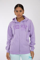 Adult Zipper Hoodie Mauve