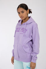Adult Zipper Hoodie Mauve