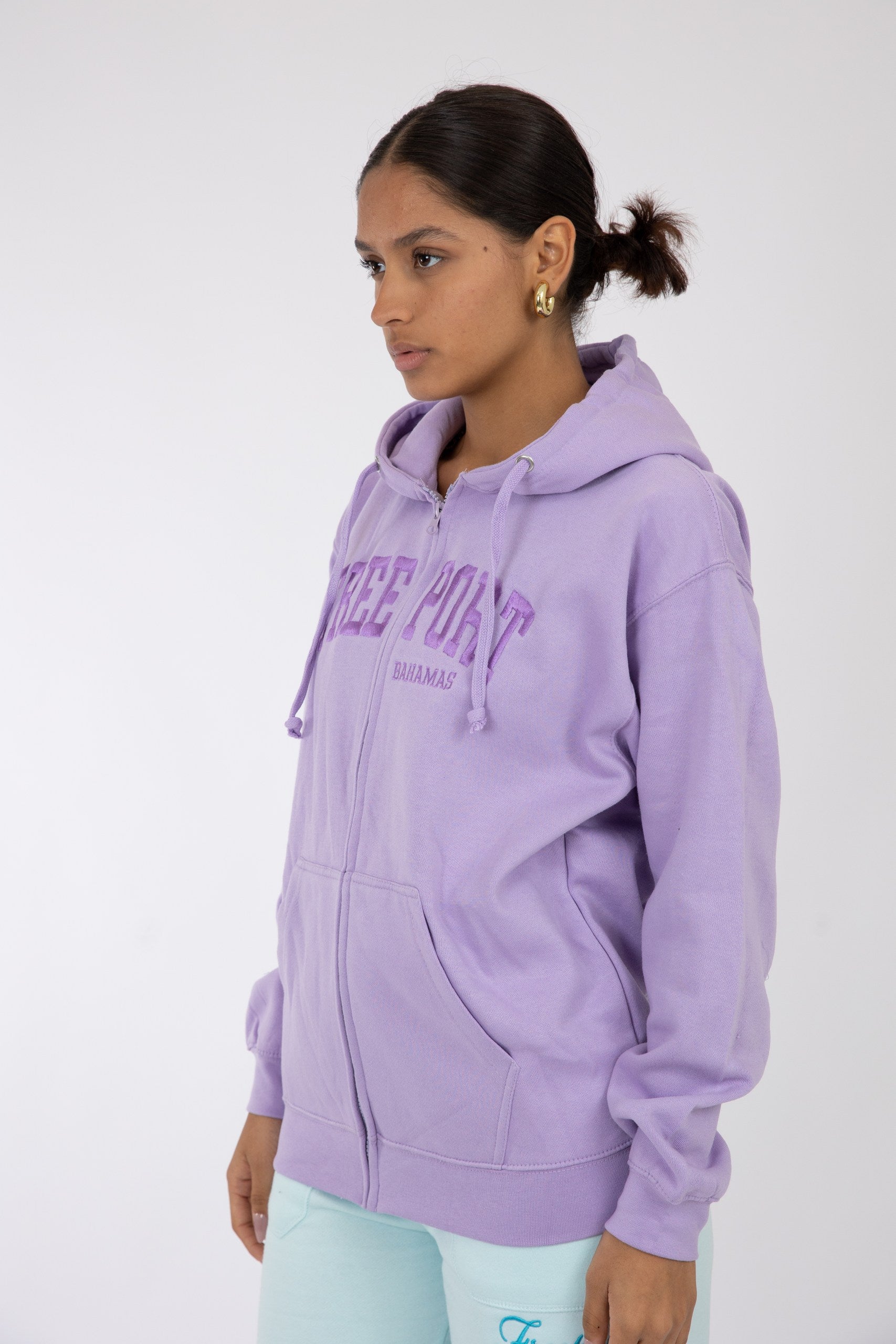 Adult Zipper Hoodie Mauve