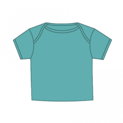 Solid Infant T-shirt Seafoam (T-400)