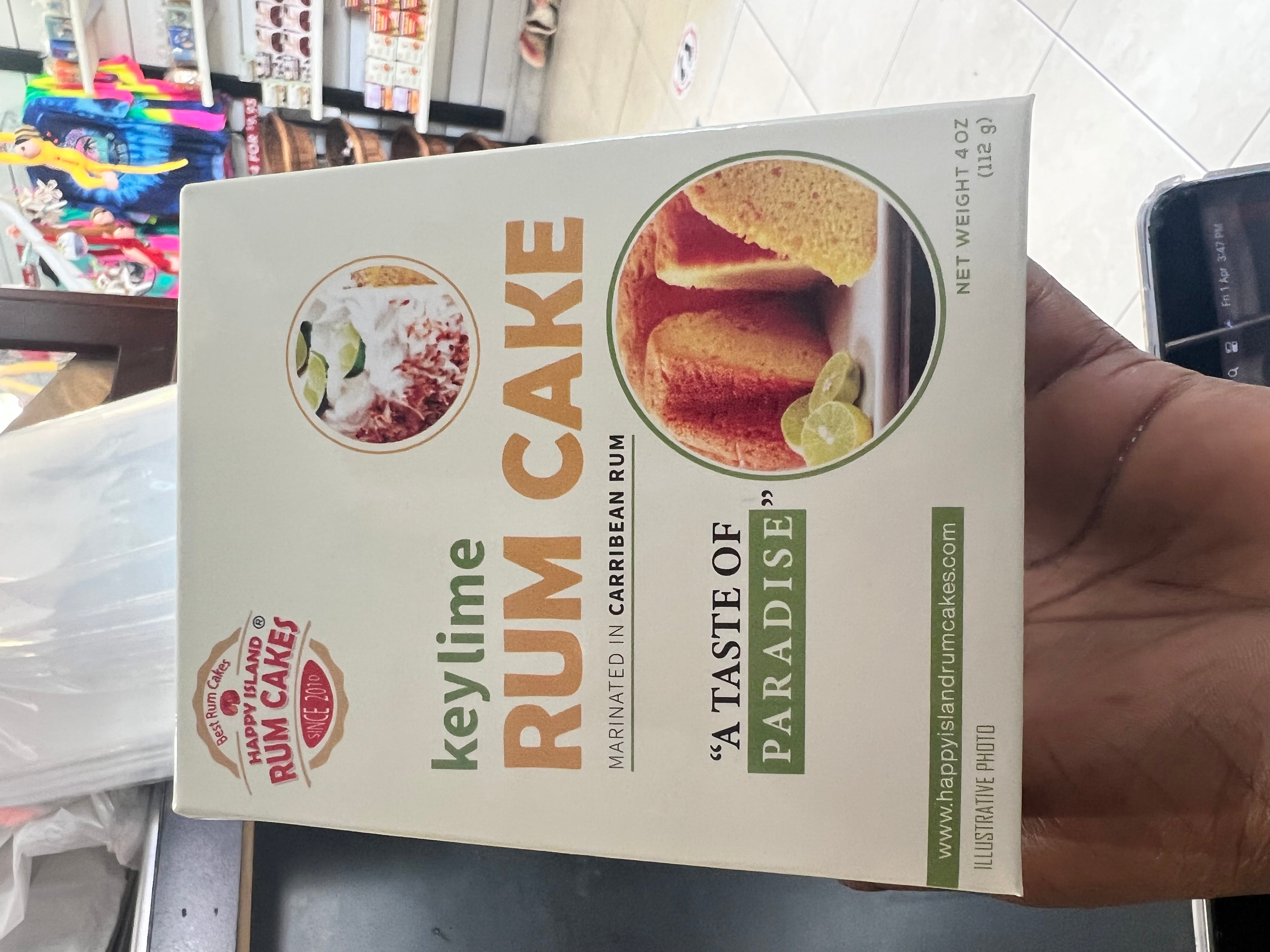 BAHAMAS RUM CAKE
