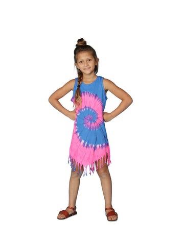 KIDS TIE DYE FRINGE